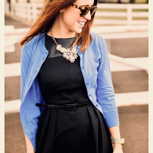 J. Crew Sweaters - JCrew The Clare Cotton Cardigan - Sky Blue